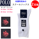 2足組 まとめ買い メール便発送 POLO B.C.S. ポロ ビーシーエス ソックス 16-24cm School Line 抗菌防臭 ブランド スクール ソックス 靴下 PL0371 PL0351 入学式 卒業式 フォーマル 冠婚葬祭 プレゼント レディース GUNZE グンゼ 楽天 通販 定番 メール便送料込み