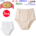 3枚組 まとめ買い グンゼ 快適工房 レディース ショーツ ウエストゴム入れ替え可能 良質綿 綿100% コットン100% インナー やわらかい ゆったり 抗菌防臭加工 GUNZE 婦人 アンダーウエア パンツ 肌着 下着 KQ2070 母の日 敬老の日 介護 プレゼント 楽天 通販 送料込み