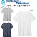 メール便発送 グンゼ アセドン メンズ クルーネックTシャツ 半袖シャツ 年間定番 ベア天竺素材 吸放湿 吸汗速乾 抗菌防臭加工 GUNZE COOLMAGIC...