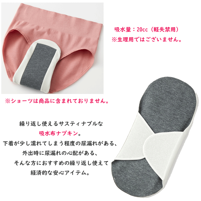 メール便発送 グンゼ SELFEAR セルフェア 吸水布ナプキン 軽失禁用 綿混素材 GUNZE Tuche 肌着 レディース インナー 下着 レディース CI0399 年間定番 新作 定番 母の日 敬老の日 プレゼント 女性 介護 楽天 通販 メール便送料込み