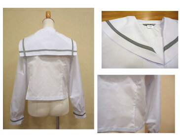 セール お買い得 セーラー服 長袖 夏用 女子 夏セーラー プリンセスライン 150A-185A 中学校 高校 夏セーラー服 長袖 中学生 高校生 女子セーラー服 入学式 コスプレ 新学期準備 学校衣料 スクール用品 制服 フォーマル お受験 楽天 通販 白 日本製 送料無料 セーラー 185