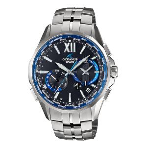 カシオ オシアナス マンタ クロノグラフ ソーラー 電波 時計 メンズ 腕時計 OCW-S3400-1AJF