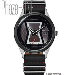 シチズンマーベル・スペシャルモデル Black Widow（ブラック・ウィドウ）エコ・ドライブ メンズ 腕時計BV1138-01W