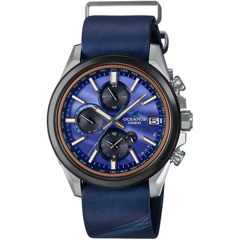  CASIO ʥ OCEANUSOCW-T4000ALE-2AJR [OCEANUSʥʥ Classic Lineʥ饷å饤 Japan Indigo]