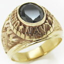 【12/4 20:00〜 54万円⇒36.4万円】 ゴールド トップガン カレッジリング ゴールドリング ゴールド 14K K14 指輪 ミリタリーリング U....