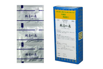 Rakuten - 【第2類医薬品】ゆうメール配送の為、外箱開封状態で配送 送料無料　サンワ酸棗仁湯エキス細粒「分包」三和生薬30包×2個【smtb-k】【w1】