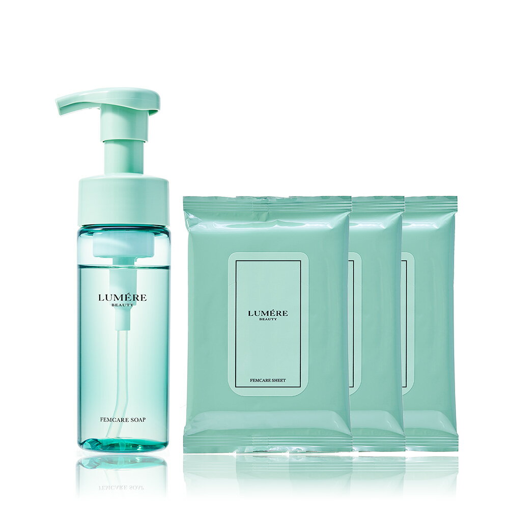 【公式限定 フェムケアソープ+シートセット】【お得なセット価格】LUMERE BEAUTY フェムケアソープ150mL×フェムケアシート10枚入(40mL) 泡ソープ デリケートゾーンソープ ボディケア デリケートゾーンケア デリケートゾーンシート ルメール