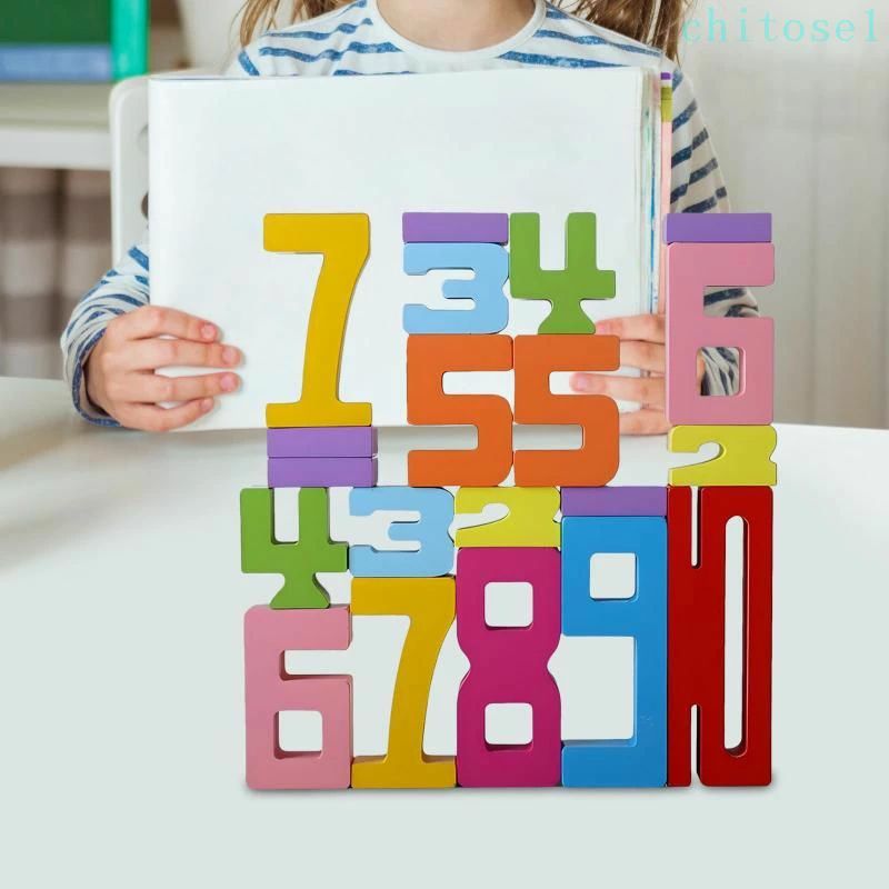 購入2点で5%OFF 木製数字ブロックおもちゃ 幼稚園ゲーム 大きな数字ブロック 1-10 算数の学習 未就学児向け木製数字パズルセット おしゃれ phoebehou 便利 シンプル 使いやすい 家庭用 業務用 プレゼント ギフト 新生活 2