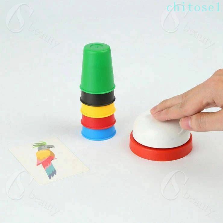 購入2点で5%OFF おもちゃ スピード カップス 積み重ねる 並べる ゲーム 競争 スタッキング 知育 2〜4人 対象年齢：6歳以上 phoebehou ボードゲーム 人気ランキング スピード競争 おしゃれ 便利 シンプル 使いやすい 家庭用 業務用 3