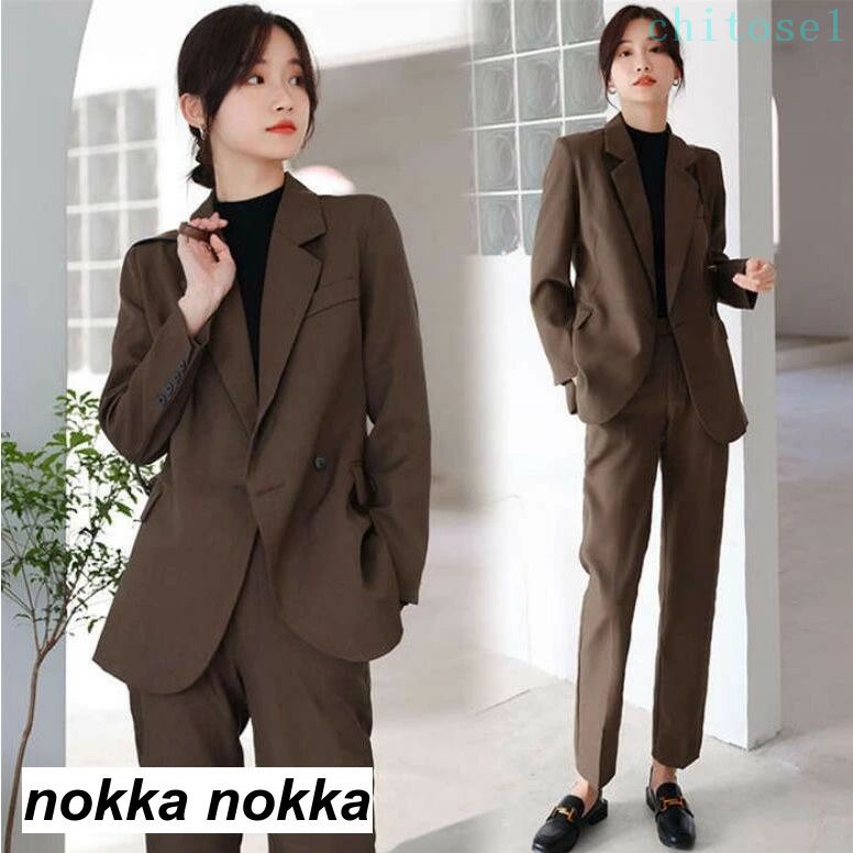 Suits For Job Interviews - セットアップ レディース 秋 冬 セットアップ レディース スーツ レディース 洗える パンツスーツ ビジネススーツ セレモニー 大きいサイズ フォーマル 入学式 入園式 卒業式 卒園式 ホワイトデー