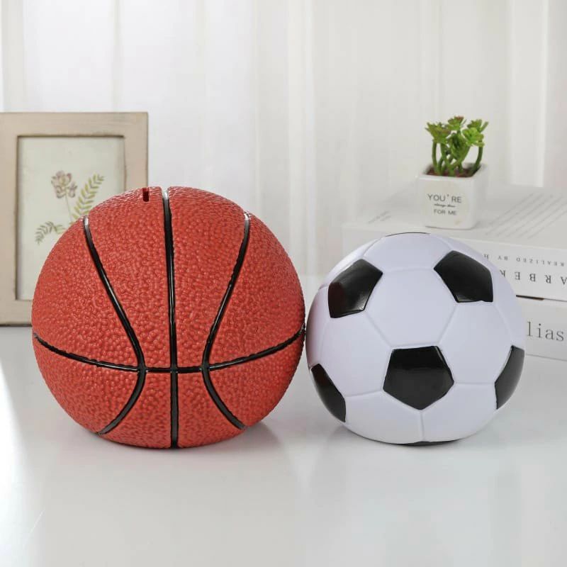 Coin Banks - 購入2点で5%OFF 子供 プレゼント 貯金箱 サッカー バスケットボール カートゥーン 硬貨 コイン貯金箱 学生 誕生日 車用品 phoebehou カー用品 便利 取り付け簡単 ドライブ アクセサリー 汎用 実用的 使いやすい おしゃれ