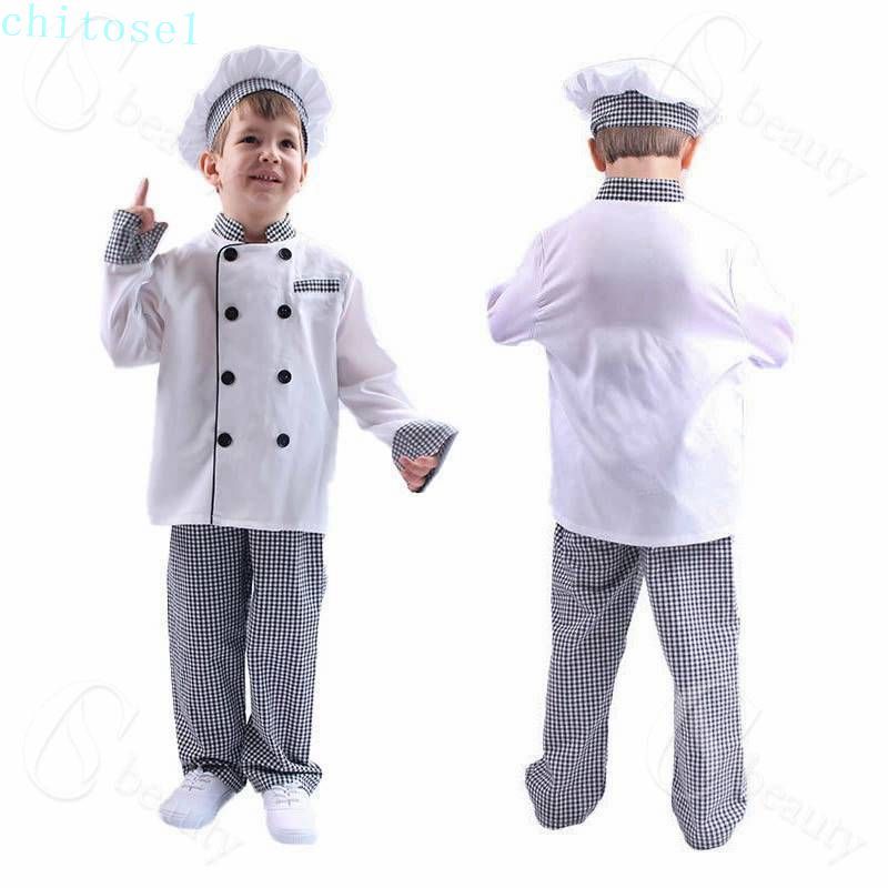 購入2点で5%OFF キッズ ハロウィン子供服 ハロウィン コスプレ衣装 男の子 女の子 子供用 シェフ コック 料理人 ハロウィーン仮装 演出 舞台劇 Cosplayパーティー コスチューム 学園祭 phoebehou 文化祭 仮装 おしゃれ