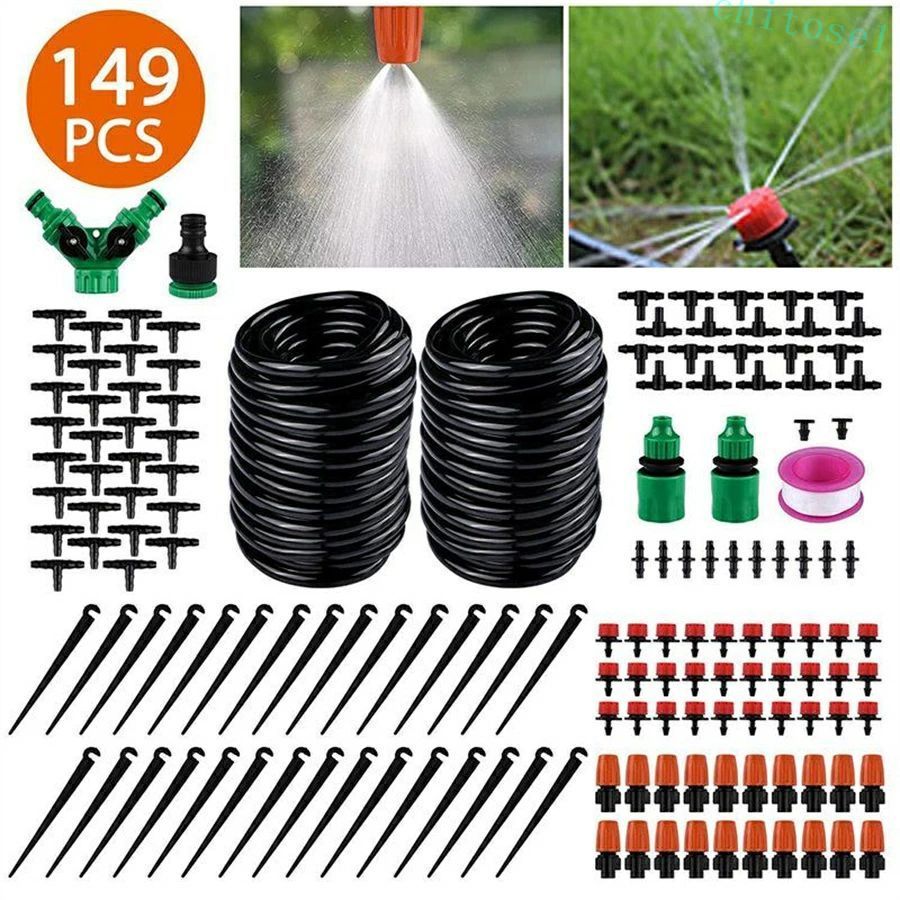 購入2点で5%OFF 149pcs 自動水やり機 家庭用 観賞植物 自動散水キット 自動水やり...