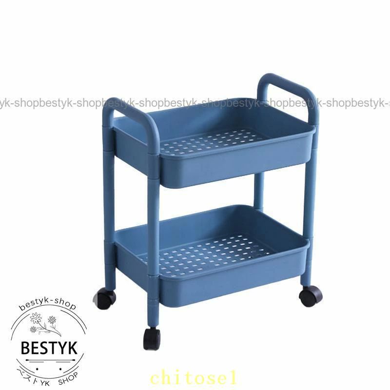 購入2点で5%OFF 収納 収納カート ラック キッチンワゴン phoebehou キッチンカウンター 小物 雑貨 台所 新生活 バスケット インテリア ハンドル付き キャスター付き 2段3段4段5段 省スペース 大容量 整理整頓 多用途