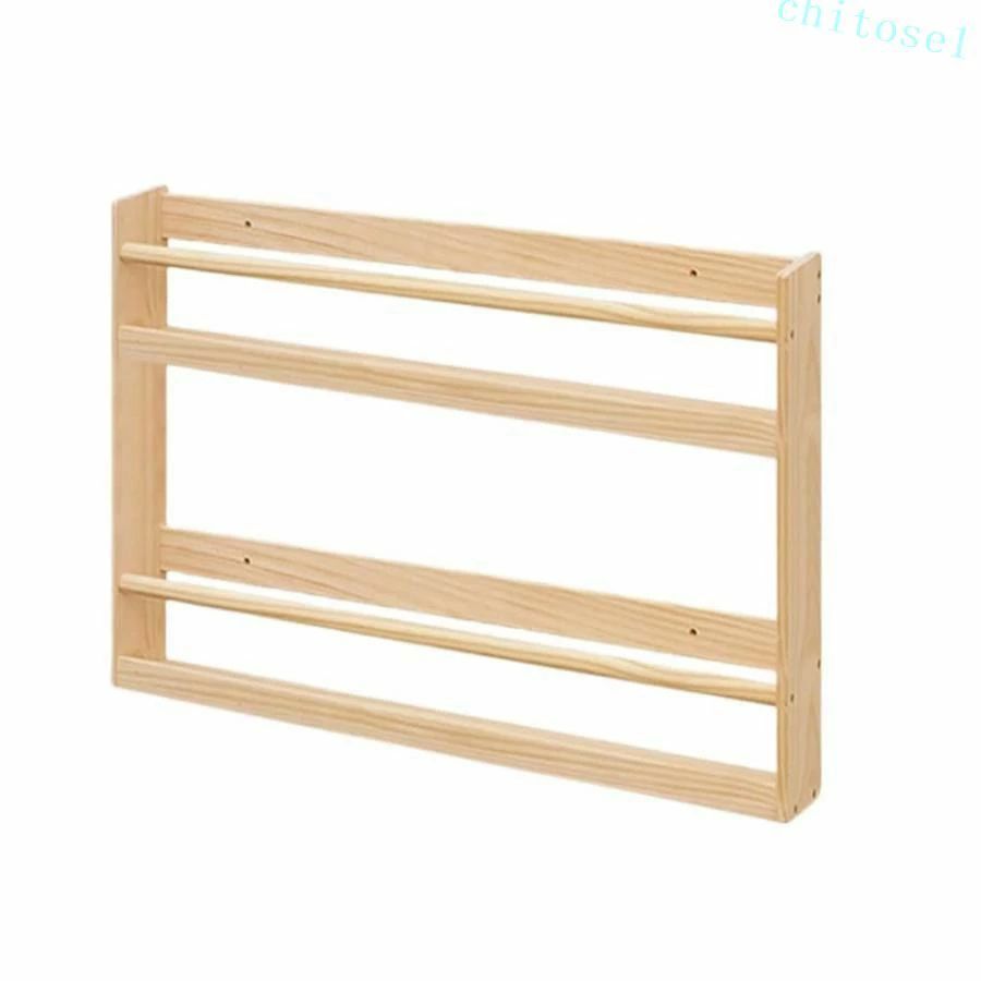 購入2点で5%OFF 壁面収納 ラック マガジンラック木製 大容量 80cm 木製本棚 壁掛け60 マガジンスタンド パンフレットスタンド 文学ディスプレイスタンド phoebehou 省スペース 整理整頓 多用途 家庭用 キッチン リビング