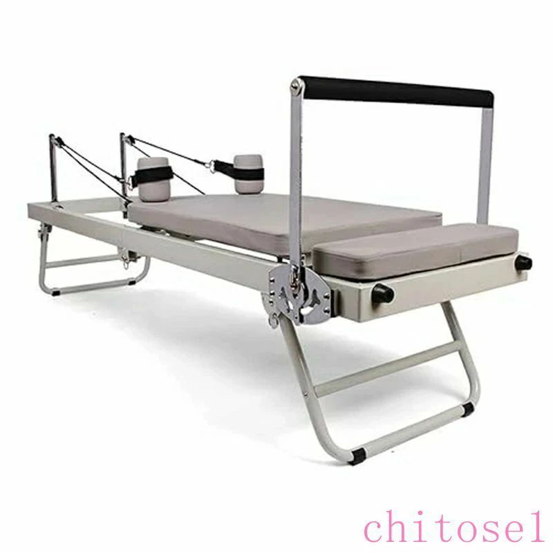 購入2点で5%OFF ピラティスコアベッド フィットネス機器 ピラティストレーニングベッド ステンレススチールヨガトレーニングベッド ピラティスマシン phoebehou ピラティスリフォーマーマシン自宅用 バランスボディリフォーマー