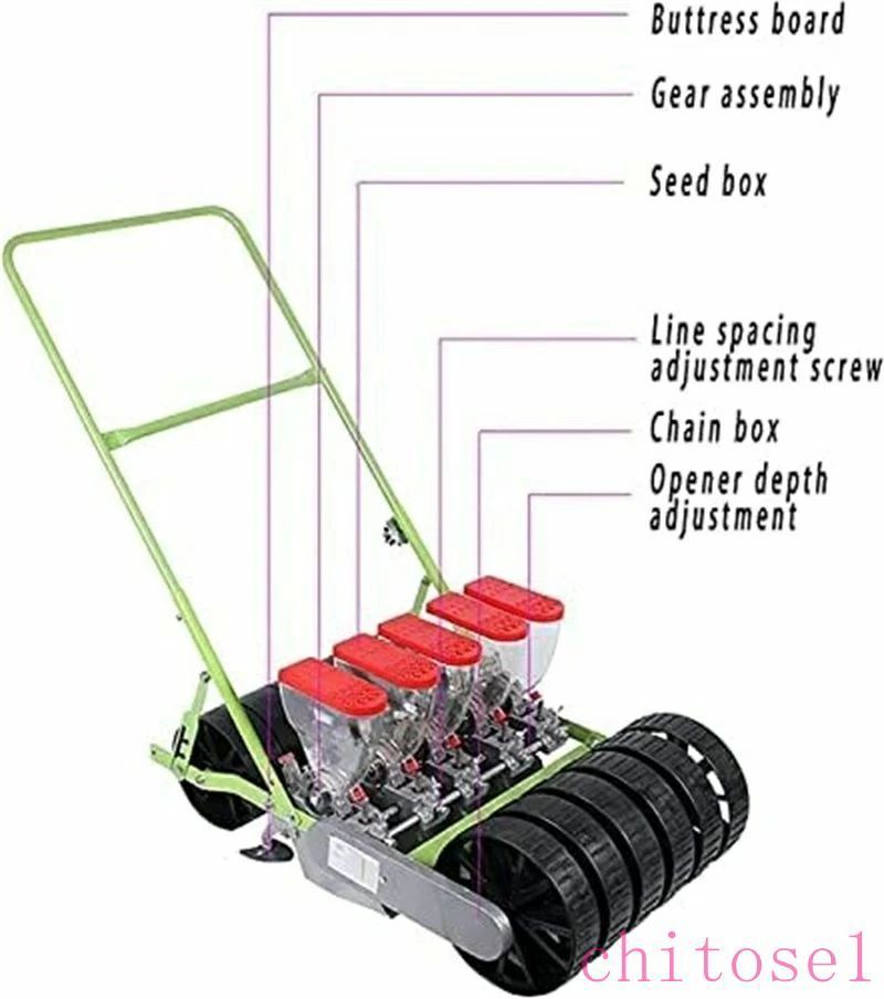 購入2点で5%OFF 種まき機 ガーデンシードスプレッダー 手動播種機 ピーナッツコー...