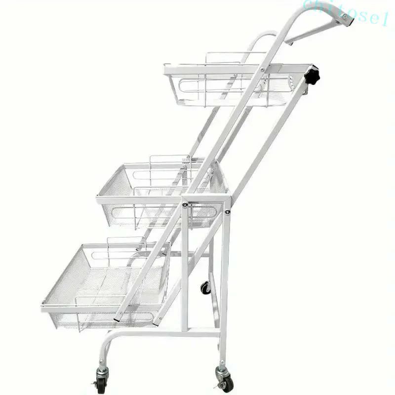 購入2点で5%OFF 回転式キッチンカート 園芸ラック 植物棚 収納カート 立体棚 調整可能な角度 3段 キャスター phoebehou 省スペース おしゃれ 北欧 シンプル インテリア 便利 収納 新生活 リビング 寝室 玄関 一人暮らし