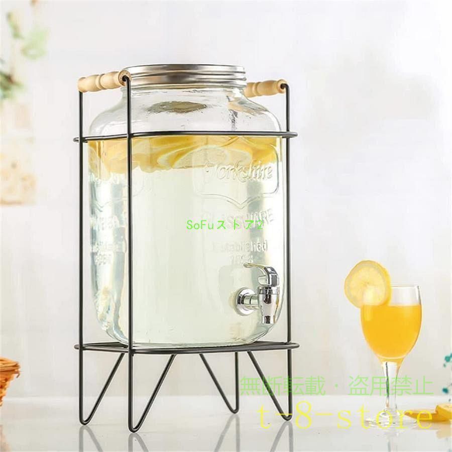 【期間限定500円OFFクーポン】ドリンクサーバー ガラス ジャグ ガラス飲料ディスペ...