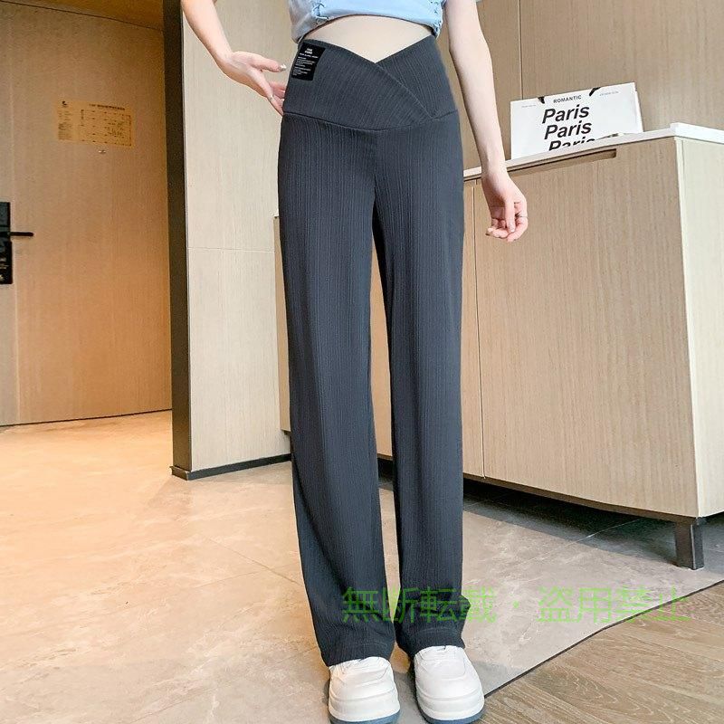 【期間限定5％OFFクーポン】マタニティ パンツ 秋 冬 ズボン ワイドパンツ 厚手 薄...