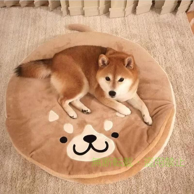 犬ベッド ペットベッド ベッドクッション ペット ベッド 犬用 柴犬 犬 当店人気 もこもこ ふわふわ 柔らかい 防寒保温 圧縮梱包 可愛い
