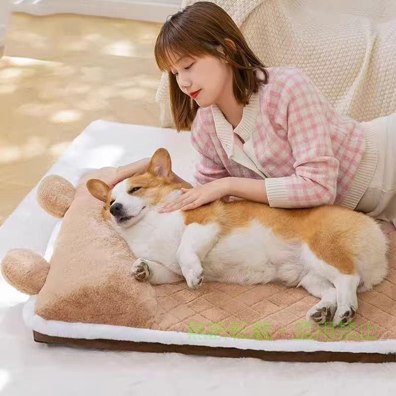 【期間限定300円OFFクーポン】犬ベットペットベッドふわふわ秋冬用ペットソファー中型犬?大型犬犬ベットス猫ベットマットクッション洗える滑り止めおしゃれあったか防寒犬猫用 XXXXX