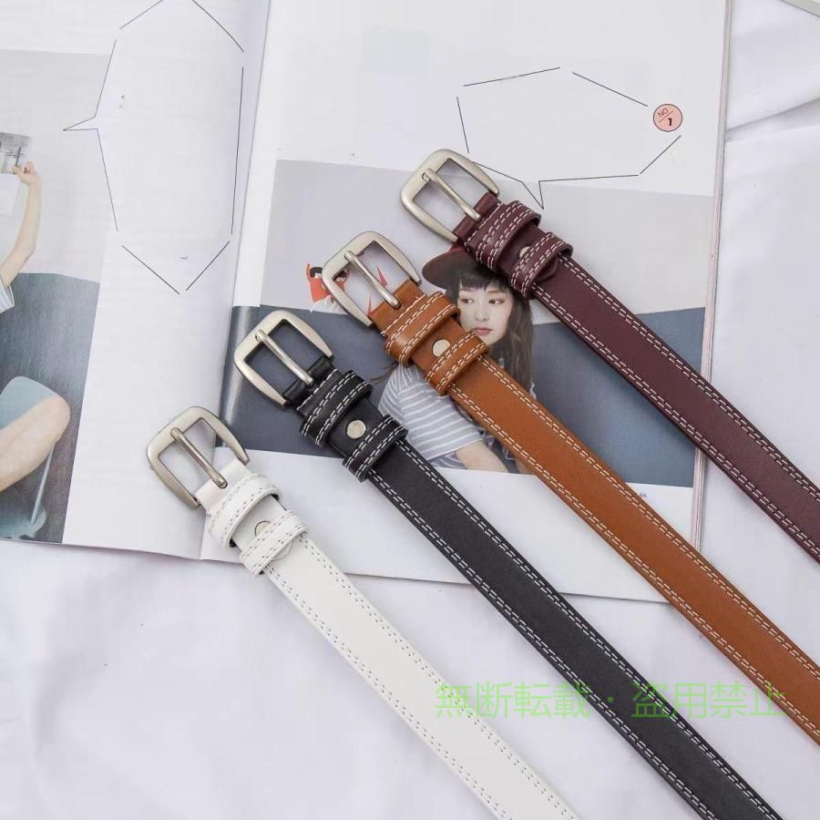 子供用ベルト 学生ベルト ピンベルト ボーイズ ガールズ 子ども用レザーベルト スクール ベルト belt 通学 学生服 小学生 中学生 高校生 児童 素材：PUレザー・合金 色：ブラック・ホワイト・ブラウン・オレンジ・ネイビー サイズ：90cm・103cm 帯幅：25mm 対象：ボーイズ用・ガールズ用 適用シーン：パーティー・カジュアル・舞台・演出・ゴルフ・ 　　　　　　ピアノ演奏・結婚式・卒業式・プレゼント・日常生活など シンプルでスタイリッシュなデザインのジュニア用ベルトです。 学生用のサイドステッチ仕様のPU革スクールベルトです。 シンプルで癖のないデザインの定番のブラック・ホワイト・ブラウン・オレンジ・ネイビー。 オールシーズン季節も学年も関係なく大活躍！長くお使いいただけるベルトです。 シャツ・パンツ・洋服・学生服やカジュアル日常生活にコーデしやすい。 学生服や制服にはもちろん紳士服などにも使用できオススメです！