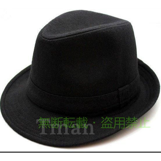 フィービーの【期間限定300円OFFクーポン】中折れハット メンズ フェルトHAT ウール 中折れ帽子 秋冬 帽子 大きいサイズゾンチーシンプル 男女兼用 歩きやすい 軽量 快適 おしゃれ 普段使い 人気 おす｜アングル2