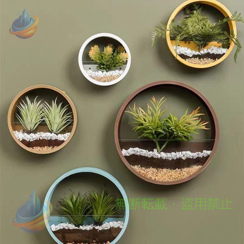 人工観葉植物壁掛け観葉植物ミニイン...