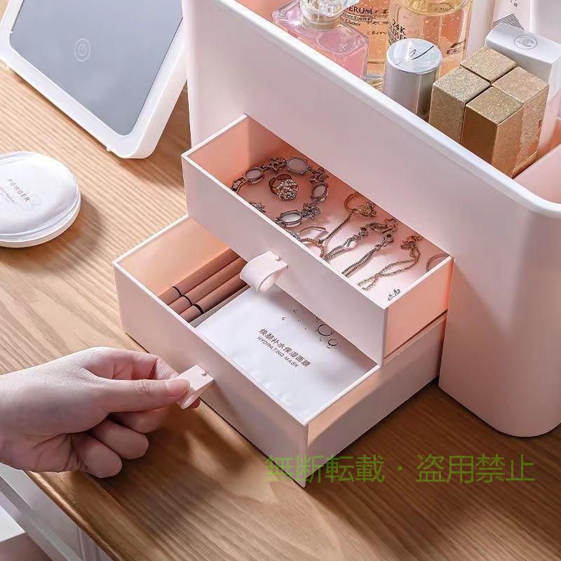 【期間限定300円OFFクーポン】メイクボックス コスメボックス化粧品収納ボックス ...
