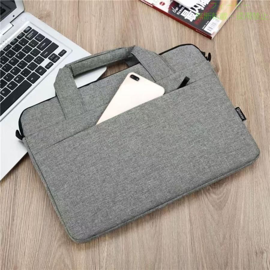 [Limited Time 5% OFF Coupon] Laptop Case, Notebook PC Bag, PC Case, Zonchi Laptop Bag, Simple, Stylish, Waterproof, Fits 14, 15, 13 Inch, Space-Saving, Organized