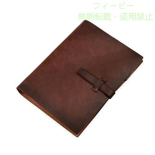 【期間限定5％OFFクーポン】システム手帳 A5 6穴 高級 レザーカバー ミニ 手帳カバ...