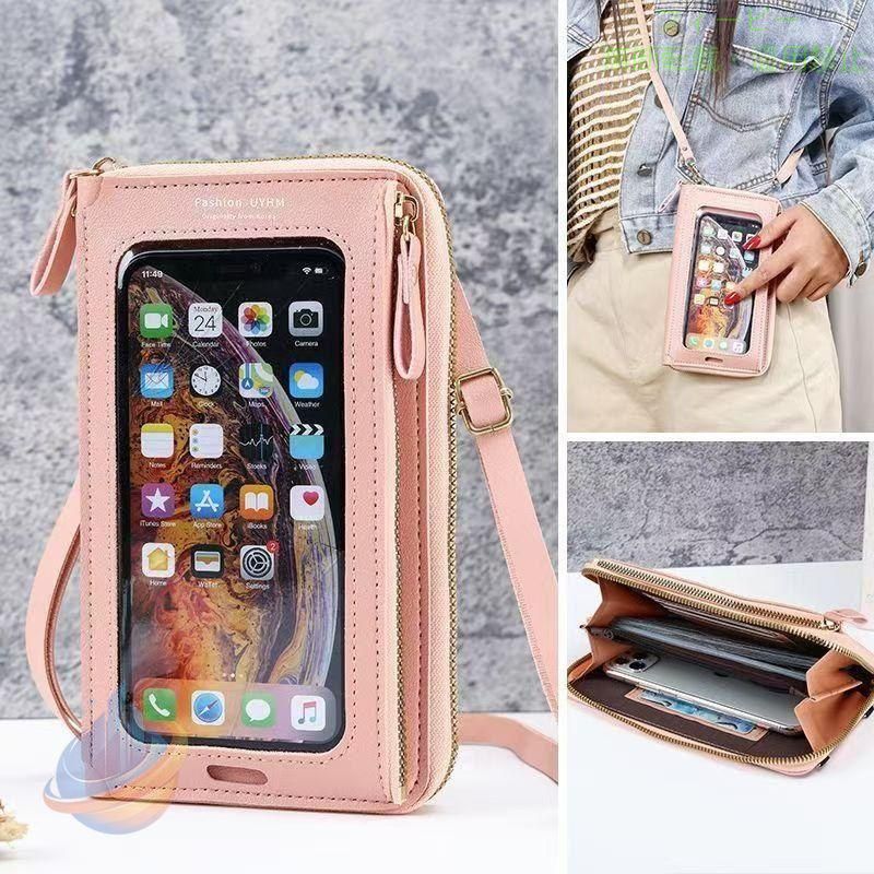 スマホポシェット レディース 母の日 人気 おしゃれ かわいい 大人 携帯 スマホポーチ スマホケース ショルダーバッグ 小さい スマホ ショルダー ポーチ ポシェット ミニショルダー ミニポーチ レザー 2023 春夏秋冬 20代 30代 40代 50代 60代 お財布とスマホケースが一体型の3Wayお財布ショルダー。 かばんに入れたままでもスマートフォンの画面が操作できます。 ポーチ部分は財布になっているので、必要最低限の物を入れて持ち運びできます。 ミニポーチとして、ちょっとしたお出かけ、ランチタイム、旅行などにおすすめのアイテムです。 PUレザーで肌触りもよく、カラーも豊富なラウンドファスナーのショルダーバックとしても活躍します。 シンプルなデザインなので、年齢や性別を問わず、メンズ、レディース共にご使用いただけます。 素材：合成皮 サイズ：横11.5cm縦20cmマチ4.5cm 用途：自分用・普段用・プレゼント・ギフト・贈り物・お揃い・出張・帰省・ 連休・修学旅行 イベント：誕生日・ハロウィーン・クリスマス・バレンタインデー・ホワイトデー・母の日・