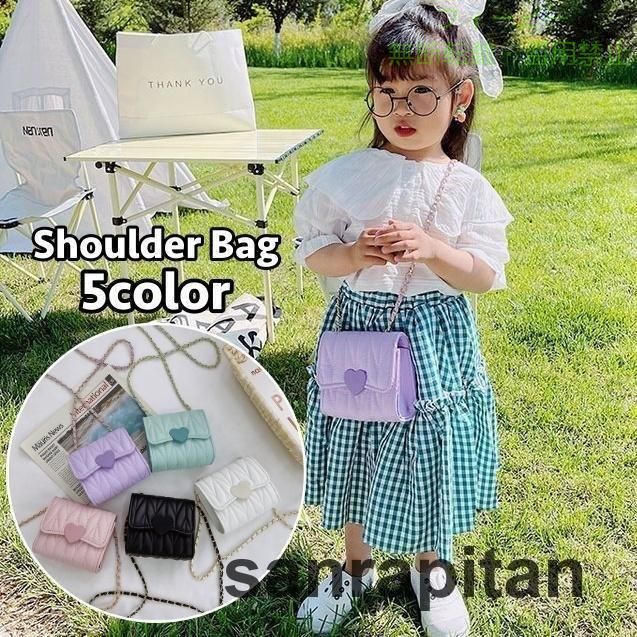 【期間限定5％OFFクーポン】ショルダーバッグ ポシェット キッズ 子供用 鞄 カバン...