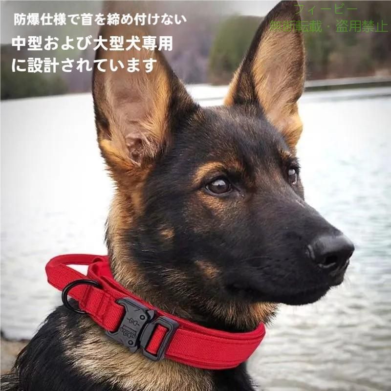 【期間限定5％OFFクーポン】犬 首輪 犬用 戦術犬 軽い ソフトパッド 丈夫 ドッグ 中型犬 大型犬 超大型犬ゾンチー 小型犬 おしゃれ 安い ペット用品 快適 便利 安全 室内用 使いやすい
