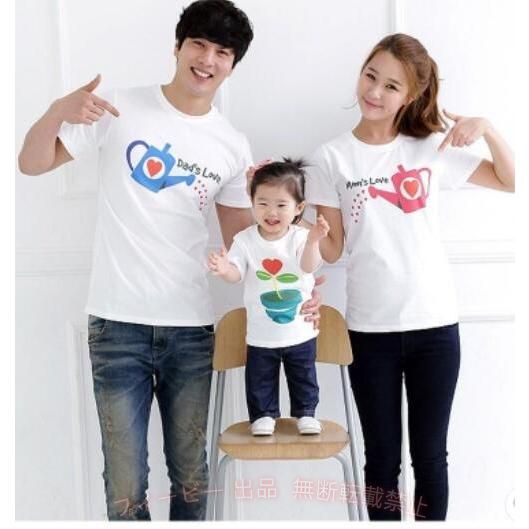 【期間限定5％OFFクーポン】親子コーデ 半袖 tシャツ 家族コーデ 兄妹 お揃いコー...