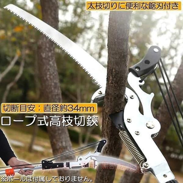 【期間限定300円OFFクーポン】高枝切りバサミ 高枝切鋏 剪定鋏 高枝切り鋏 高枝き...
