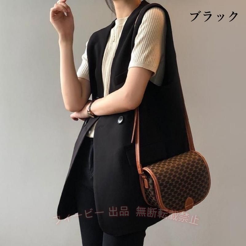 【期間限定5％OFFクーポン】ベスト レディース 前開き ジレ おしゃれ 大きいサイズ ジレベスト ロングゾンチー秋 冬 春 夏 黒 無地 ファッション 通勤 OL オフイス 上品 体型カバー phoebehou-10070264 フィービー サンプル画像3