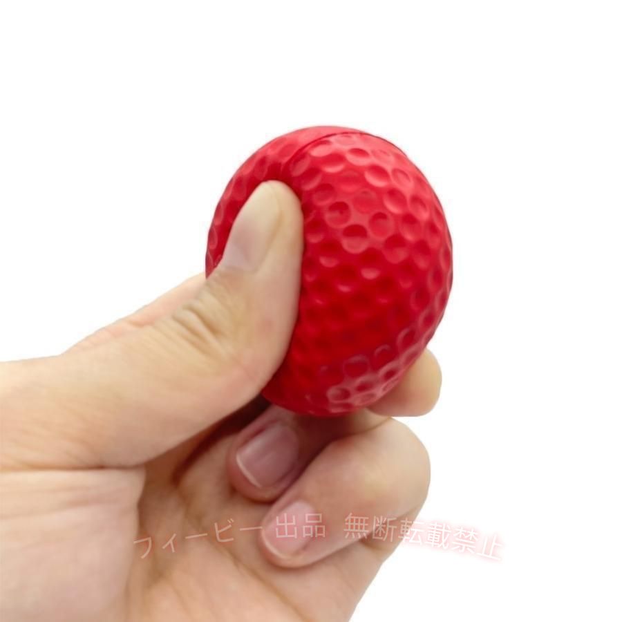 【期間限定5％OFFクーポン】在庫限りゴルフ ボール レッド 10個セット ゴルフボー...