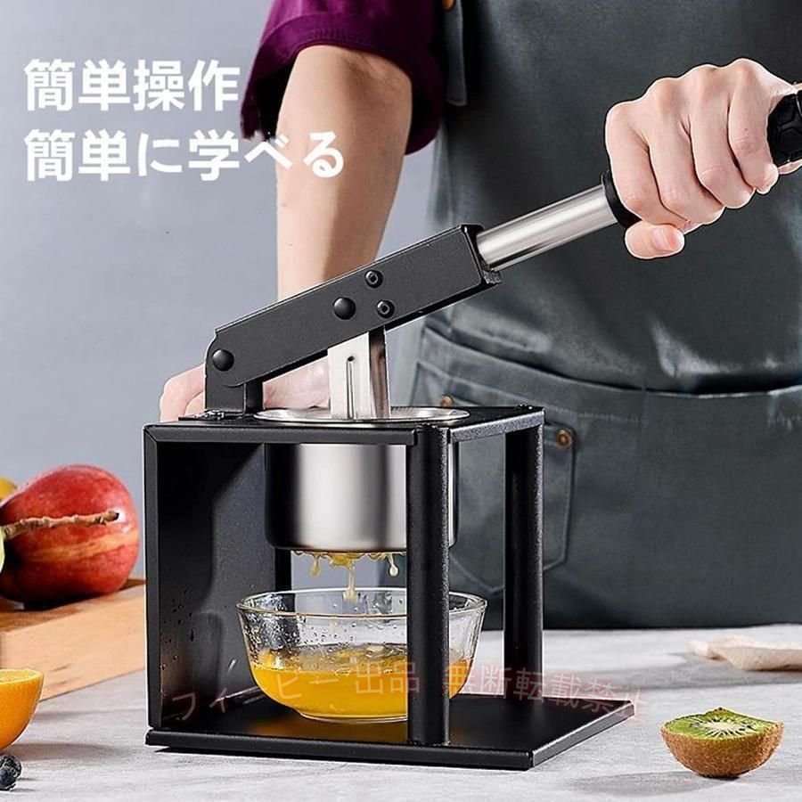 【期間限定500円OFFクーポン】フルーツジューサー果汁絞り器ジューサーハンドレモ...