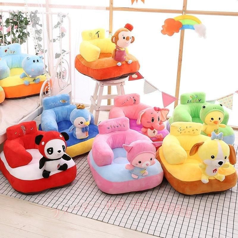 【期間限定300円OFFクーポン】新作 ベビー椅子 幼児用 子供用ソファチェア クッション ベビーチェアゾンチー 転倒防止 安定 ふわふわ 超かわいい ぬいぐるみソ インテリア 省スペース