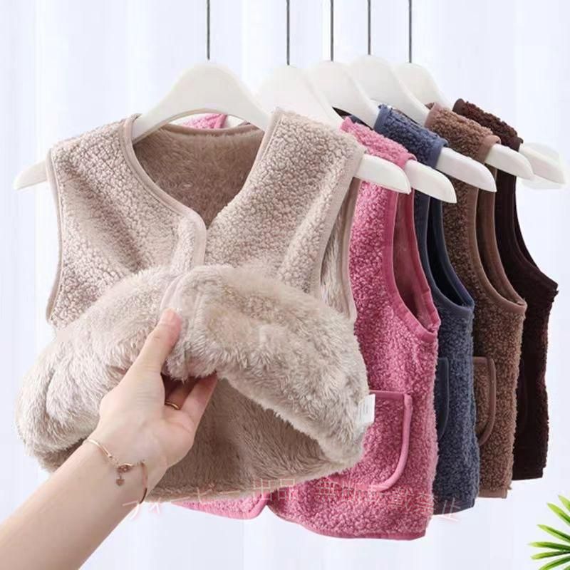 【期間限定5％OFFクーポン】暖かい おしゃれ キッズベスト 裏起毛 柔らかい 80-150 8色 女の子 男の子ゾンチー キッズ 可愛い 子供服 防寒対策 通勤 通学 大人 きれいめ 普段着 カジュアル