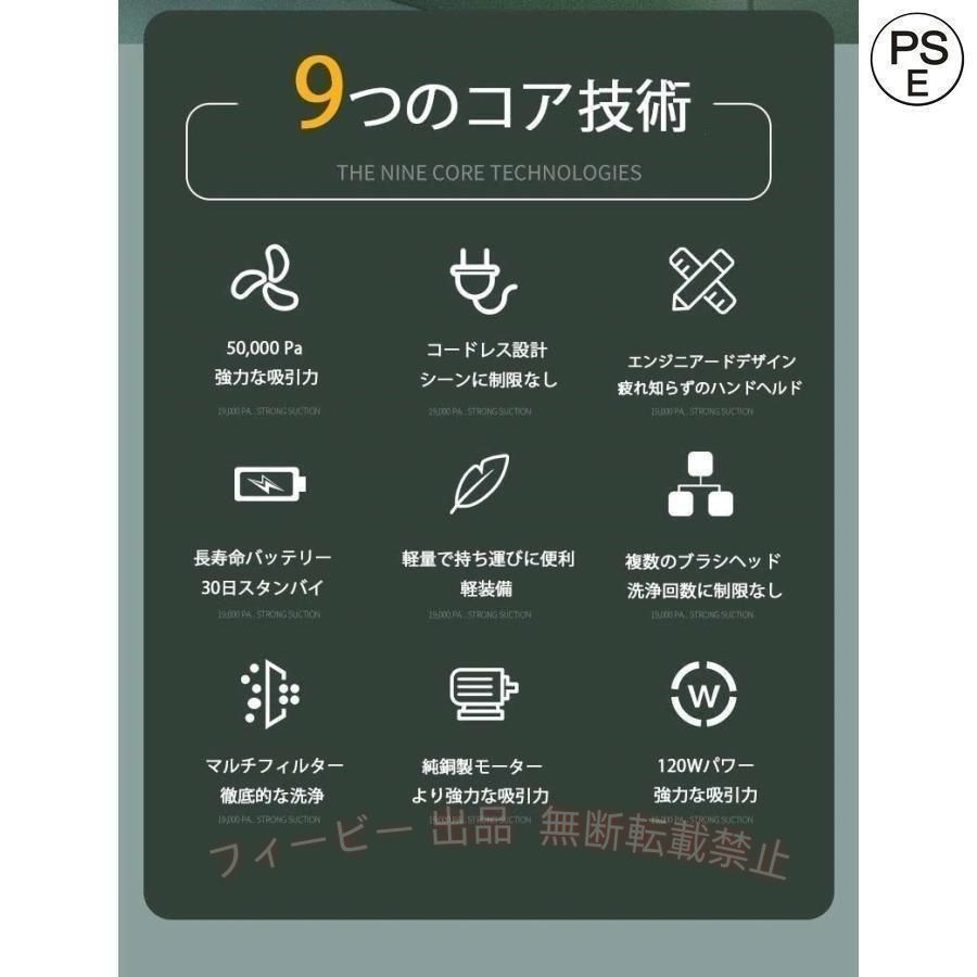 【期間限定5％OFFクーポン】掃除機 車ハンディクリーナーコードレス 充電式 軽量 ...