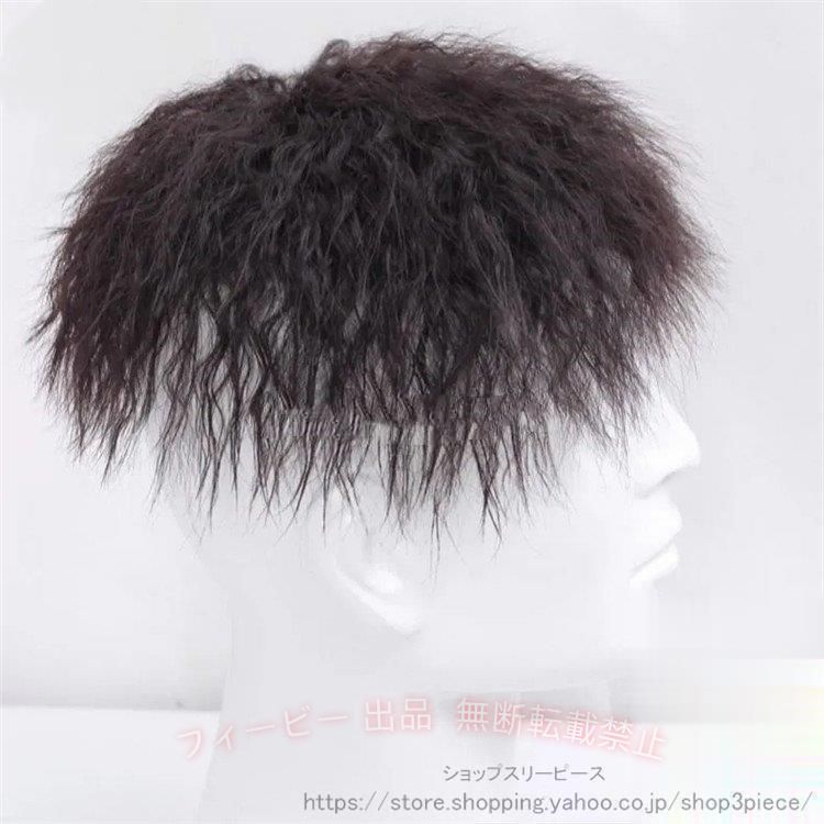 【期間限定300円OFFクーポン】メンズウィッグ フルウィッグ 男性用ウイッグ 耐熱ウ...