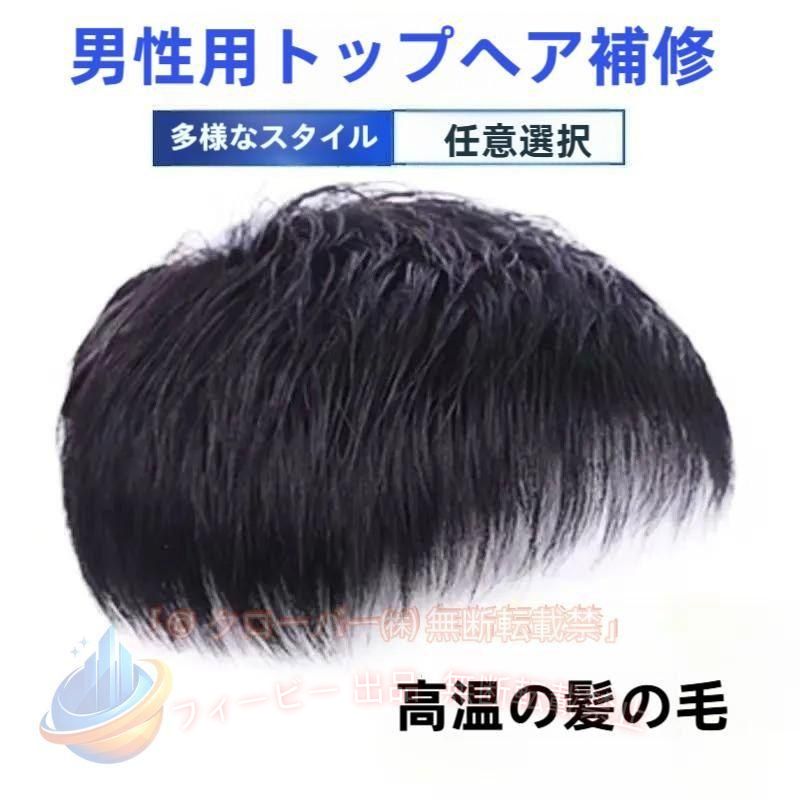 【期間限定5％OFFクーポン】メンズ 付け毛 かつら 男性用 部分ウィッグ カバー メ...