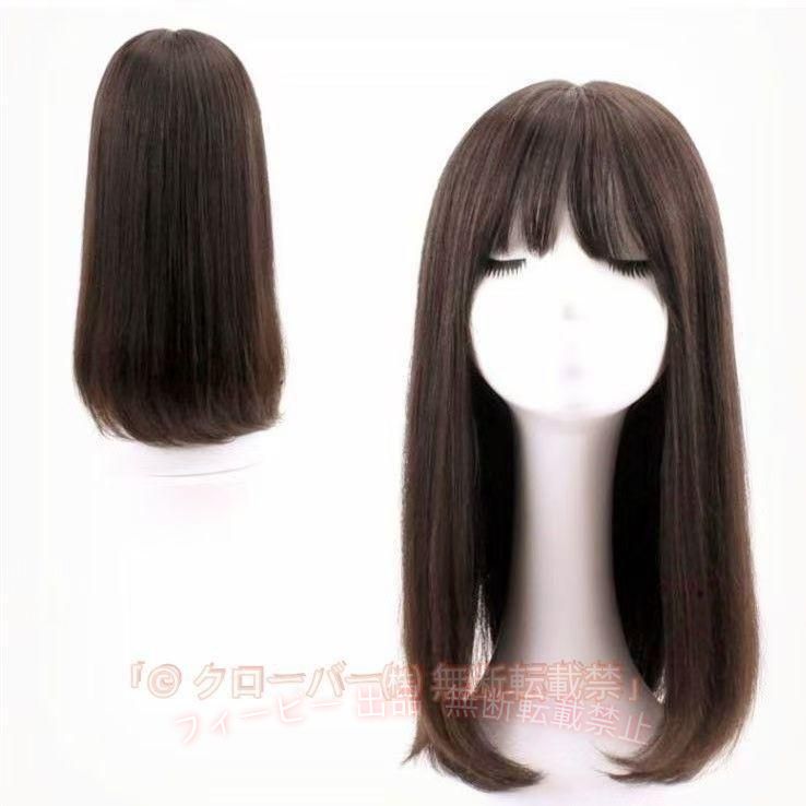 【期間限定5％OFFクーポン】長い髪 ふわふわ フルウィッグ レディース人毛ウィッグ...