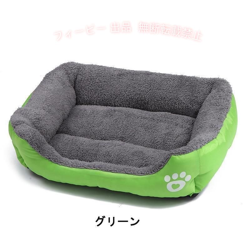 フィービーの【期間限定300円OFFクーポン】ペットベッド クッション ふわふわ犬小屋 犬ベッド 保温防寒 冬の座布団 犬猫兼用ゾンチー可愛い ふわふわ 柔らかい 小型犬 中型犬 猫用 車内用品 お出かけ｜アングル3