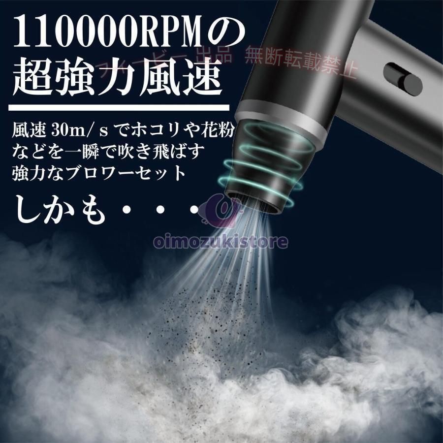 【期間限定500円OFFクーポン】ブロワー 庭掃除 雑草 除草除雪 洗車 花粉対策ゾンチ...