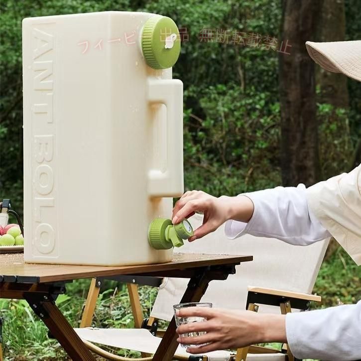 【期間限定5％OFFクーポン】ウォータータンク 20L 水 タンク ポリタンク 給水タンク蛇口付き 運搬ゾンチーキャンプ用 ウォータージャグ 防災グッズ キャンプ 軽量 速乾 撥水 作業用
