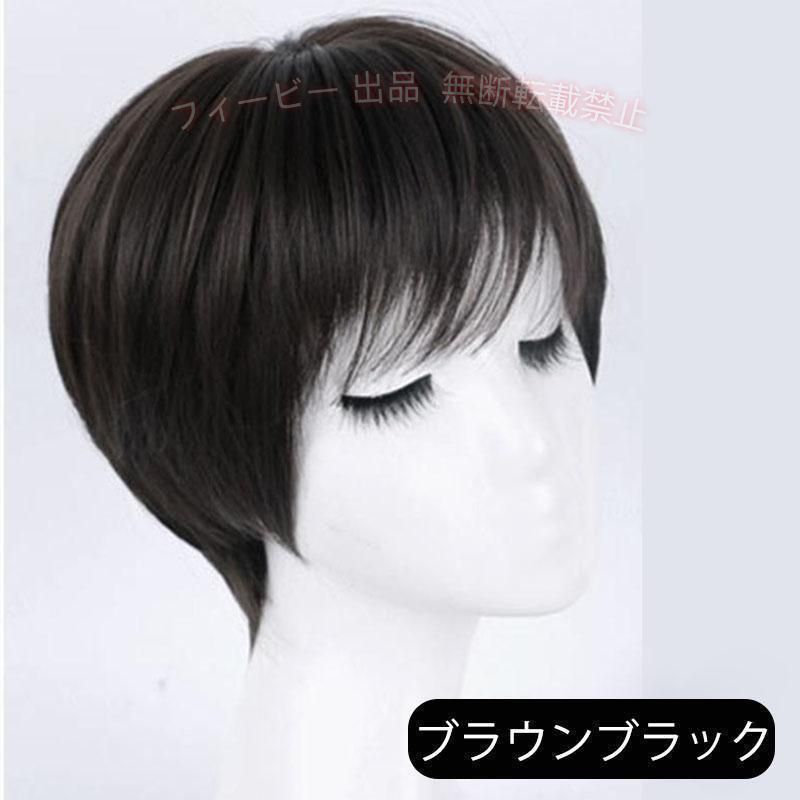 【期間限定5％OFFクーポン】ウィッグ ショート フルウィッグ ボブ 自然 ウイッグ ...
